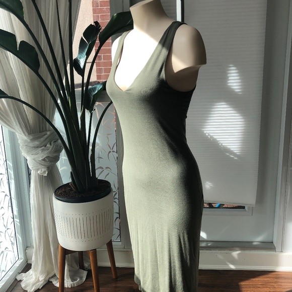 Green Sleeveless dress Size S - Picture 2 of 5